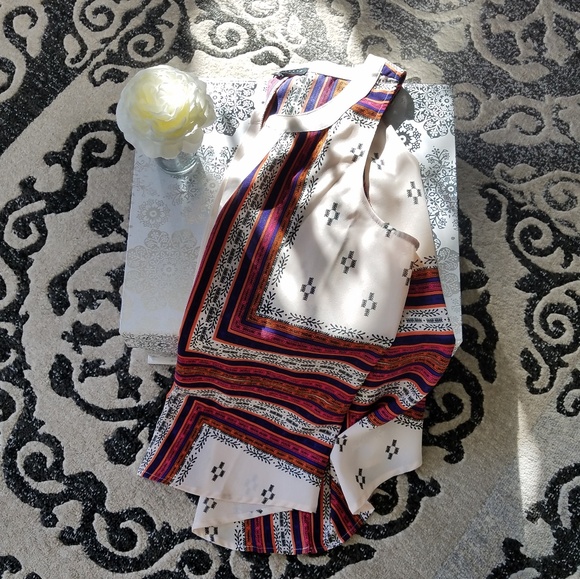 NWT Sanctuary button down sleeveless tank.  Sz: M - Picture 5 of 6